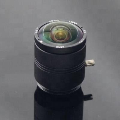 China Large Format 4K Lens CCTV Lens 3.2mm Wide Angle Lens 3.2mm CS Mount CCTV Lens For IMX Sensor for sale