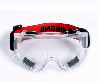 China Hot Selling Rubber Goggles PC Safety Mask Protective Glasses For Skiing for sale