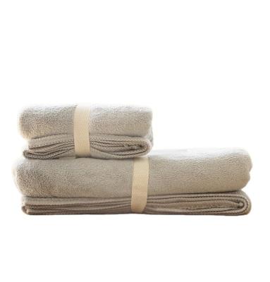 China Child-safe factory direct sales wholesale soft absorbent bath towel set for sale