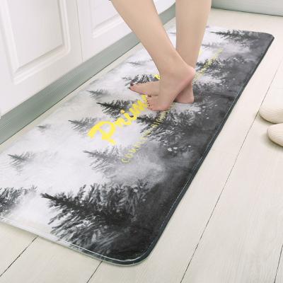 China Factory Supply Washable Cushion Cover Directly Stain Free Comfort Kitchen Mat Cushioned Small Kitchen Mat Anti Fatigue Mat for sale