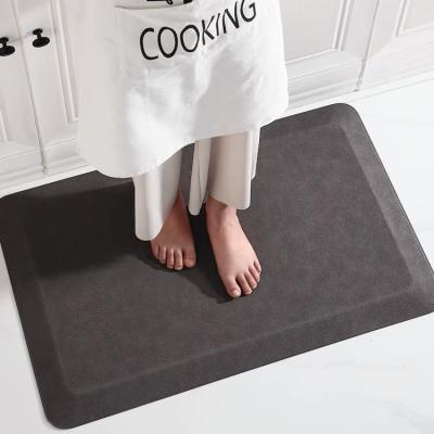 China Washable Anti Fatigue Longtime Runner Kitchen Mat For Cooking Comfort Floor PU Kitchen Foaming Mat for sale