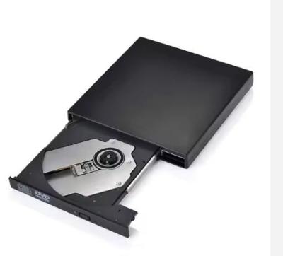 China USB 2.0 External Portable Slim Optical Drive Box CD / DVD-RW DVD ROM Combo Burner for sale