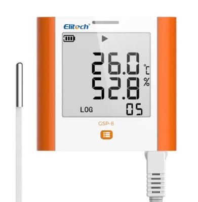 China Elitech GSP-8G Digital Data Logger Wall Mounted Temperature and Humidity Instrument en venta