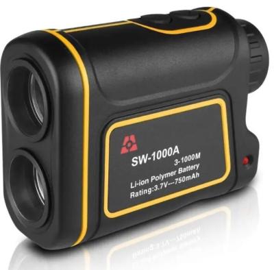 China SW1000A Handheld Outdoor Waterproof Telescope Range Finder Distance Measurer for sale