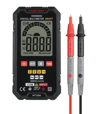 China Habotest / Mayilon HT-125A True-RMS Digital Multimeter 4000 Counts With AC/DC Voltage Ammeter Multimeter for sale