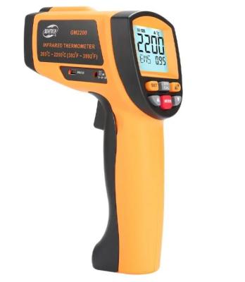 China Benetech GM2200 Non-Contact Portable Digital High Temperature Thermometer 200C~2000C à venda