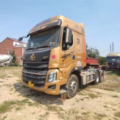 China Dongfeng Tianlong/Chenglong H7 6x4 Used Tractor Truck Cheap Efficient and Stable 550HP LHD Trailer Head for Heavy Transport 7050*2550*3760 for sale