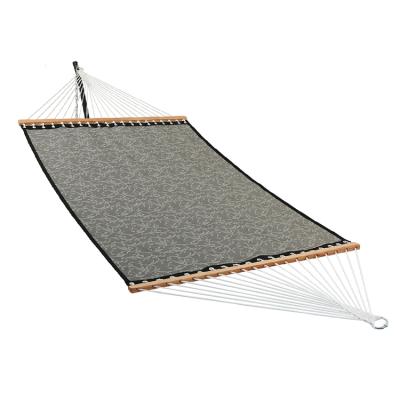 China Outdoor Patio Modern High Quality Straight Bamboo Garden Hammock Swing Hanging Hammock for sale