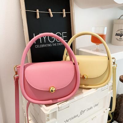 China 2022 summer new fashion design ladies handbags PORTABLE vegan women shoulder bags leather handbag for women for sale