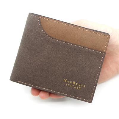 China Daily Promotional Coin Purse Clip Money Credit Card Men Leather Wallet for sale