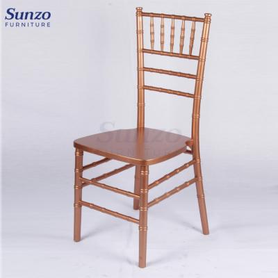 China Modern Used Chivari Chair Wooden Wedding Banquet Chairs For Sale for sale