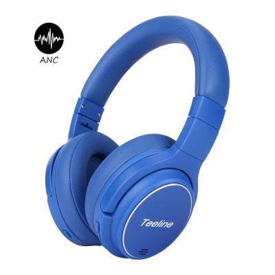 China Headphones ANC Earphone Teeline M1 Over-Ear Headset Perfect Sound Wireless Gaming Noise Canceling Stereo Wireless Headphones for sale