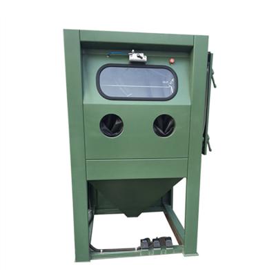 China Building Material Stores Industrial Used Building Material Stores Wet Equipment Sand Blasting Cabinet for sale