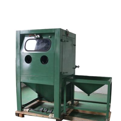 China High Quality Building Material Stores Building Material Shops Pressure Seal Sandblasting Box Shaped Rust Removing Cabinet for sale