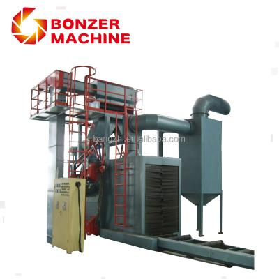 China Other H Beam Qh6912 Other Steel Profile Pulled Machine Wheel Equipment Roller Conveyor Blasting Device For Steel Sheet for sale