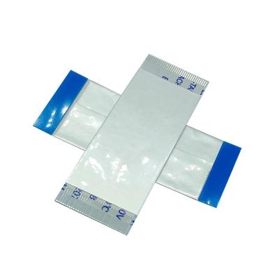 China Length 200mm 9pin Customized 1.0 mm Pitch Flexible Flat Ribbon Cable Same Type Tin Solder Length 3mm HS-FFC-10-xxxxxB01-01 for sale