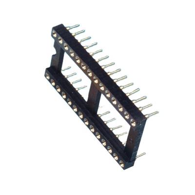 China PCB BOARD electrical socket machined smt 2.54mm IC or 90 dip or pin socket SMT for PCB board for sale