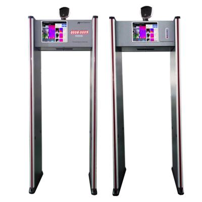 China Factory Price Thermal Image Walk Through HW-TD2020N Temperature Scanner Metal Detector for sale