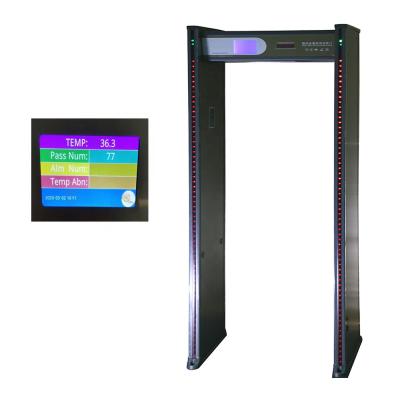 China Hot Walk Through MD603T Temperature Scanner Metal Detector for sale