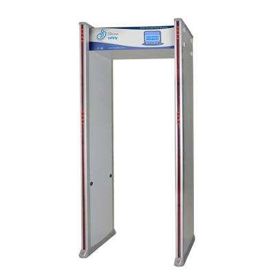 China Fast Delivery 24 Zones Walk Through Weapon Gunmetal Metal Detector Door HW1224 for sale