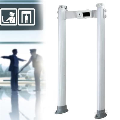 China Outdoor Waterproof Smart Walk Through Military Security Metal Detector Gate HW-WP12 for sale