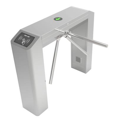 China 304 Stainless Steel Semi Automatic Electronic Bridge Tripod Turnstile Barrier Gate for sale