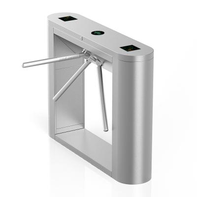 China Factory price 304 stainless steel network access control qr code reader turnstile for amusement park for sale