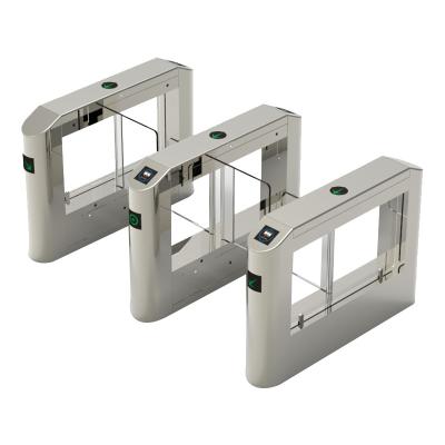 China Hot Sales ID Access Control Entrance Swing Gate Turnstile For Entrance And Exit for sale