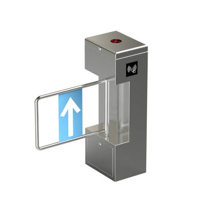 China Automatic Two Way RFID Identification Security Swing Gate Barrier Turnstile for sale