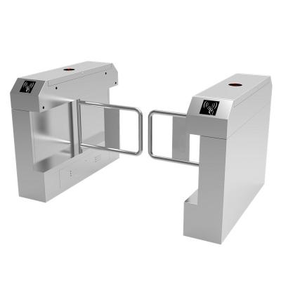 China Brand New ID Cabinet Stages Swing Barrier Gate With RFID Reader for sale