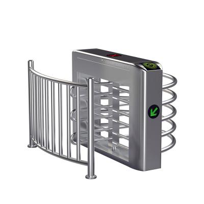 China China high quality 304 stainless steel entrance security half height turnstile gate for sale for sale