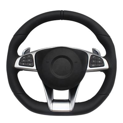 China 2021 new style luxury cowhide meterial car refitting steering wheel refitting for Mercedes-Benz for sale