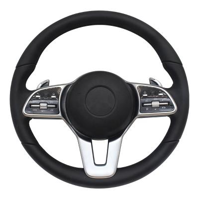 China New Design 2021 High Graduate Luxury Cowhide Material Steering Wheel Car Refitting For Mercedes-Benz for sale