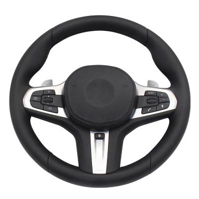 China 2021 Hot Sale Luxury Genuine Leather Steering Wheel Racing Steering Wheel For BMW G38 for sale