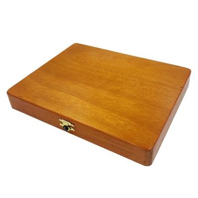 China Handmade wooden hot sale extra 10 pyramids cigar box cheap price for sale