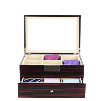 China Handmade Hot Selling Lacquer Finishing Luxury Piano Link Gift Wooden Box for sale