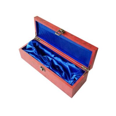 China Handmade Custom Design Knot Wood Finish Luxury Wooden Microphone Gift Packaging Box for sale