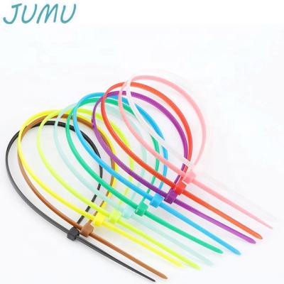 China Factory Wholesale Colorful Flame-Retardant Self Locking Nylon Cable Ties for sale