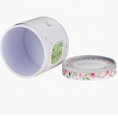 China Handmade Eco - Friendly Recycle Paper Tube Box For Cosmetic for sale