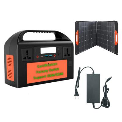 China Type C 300w Mini Solar Generator 300W 90000mAH Outdoor Camping Fast Charging Portable Power Station for sale