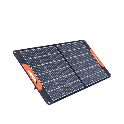 China 100w Solar Power System Solar Panel Flexible Portable Collapsible Monocrystalline PVC Waterproof Solar Panel for sale