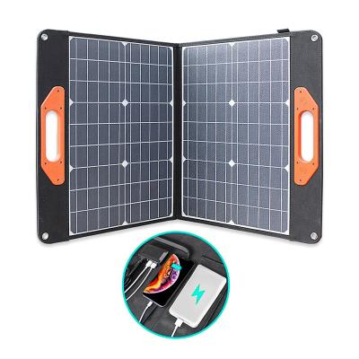 China Solar Power System Flexible Portable Foldable Solar Panel 100w Solar Panel Waterproof 18v Solar Battery for sale