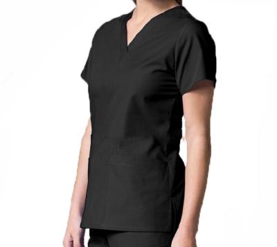 China Nurse Uniform Poplin Four Stretch Salon Scrub Suits Medical Uniform for sale