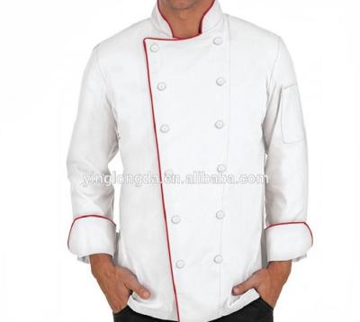 China Long Short Sleeves Italian Chef Uniform Chef Restaurant Poplin Japanese Style Uniform Jacket for sale