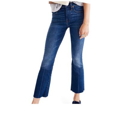 China 2021 summer breathable jeans for women stylish flare denim women jeans for sale