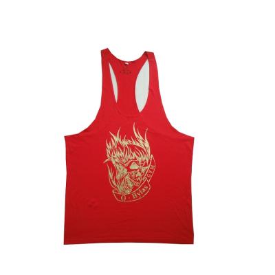 China Anti-pilling Men's Sport Wear Workout Clothes Activewear Custom Mens Gym Tops Fitness Tank Vests for sale