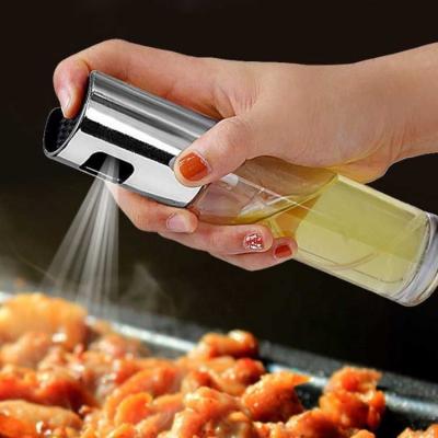 China Viable Portable Reusable 100ml Food Grade Oil Vinegar Spritzer Sprayer Bottle Olive Oil Dispenser Bottle Spray for sale