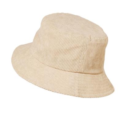 China Fashion Logo Corduroy Bucket Hats Custom Made Character Newcomer for sale