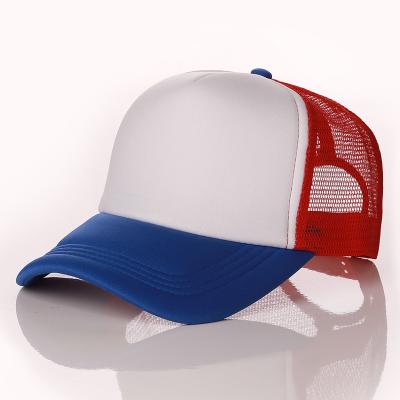 China COMMON High Quality Unisex Logo 5 Panel Adjustable Custom Foam Mesh Trucker Cap for sale