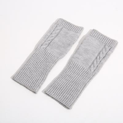 China Soft Hand Wrist Crochet Knitted Gloves Fingerless Knitting Mittens Winter Gloves for sale